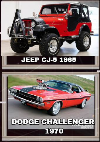 jeepcj5 1965 vs dodge challenger 1970.png