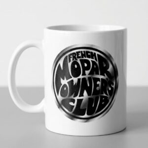 Mug Collector – Ancien Logo NOIR French Mopar Owners Club